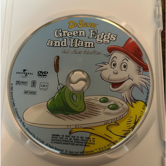 Dr Seuss Animated televised classic Green Eggs and Ham and other favorites DVD - Picture 5 of 5